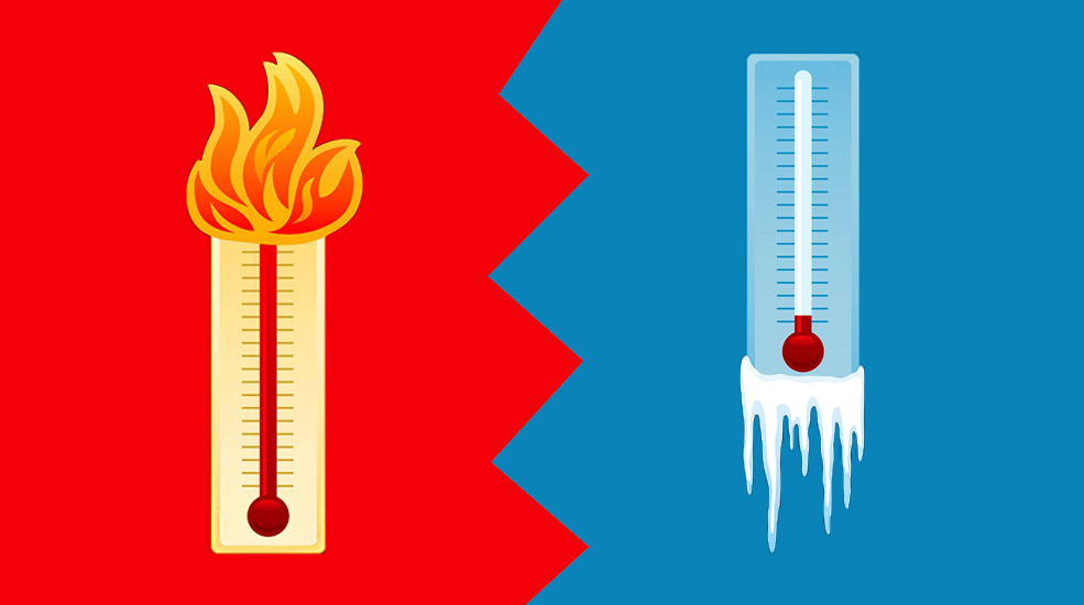 Image result for hot vs cold